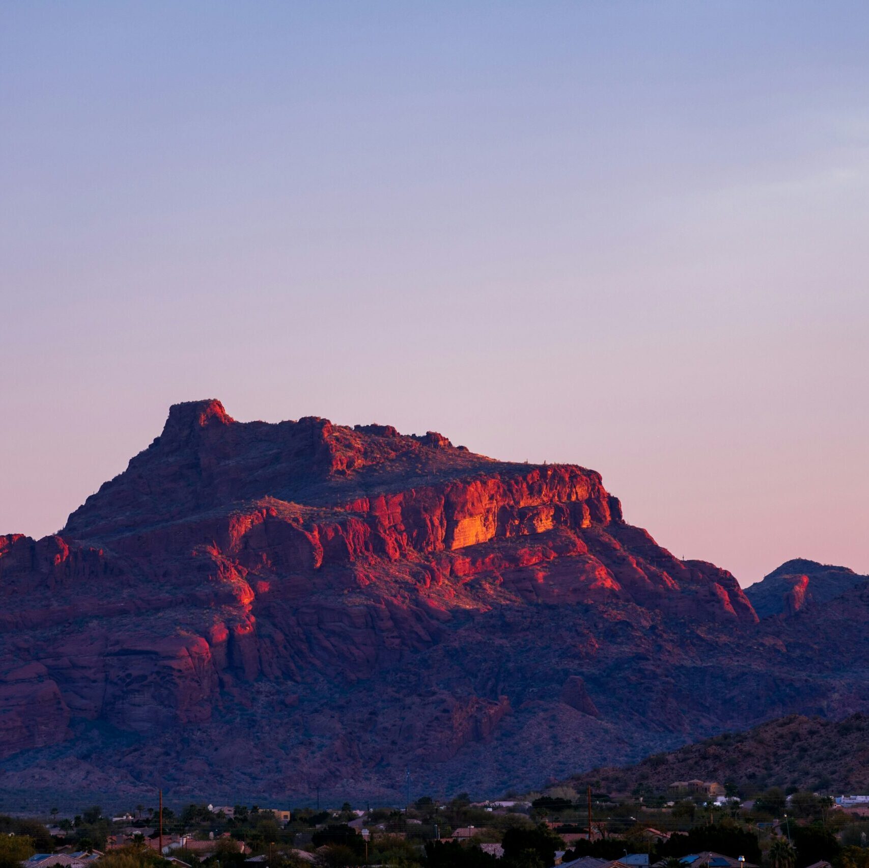 Red Mountain in Mesa, Arizona.